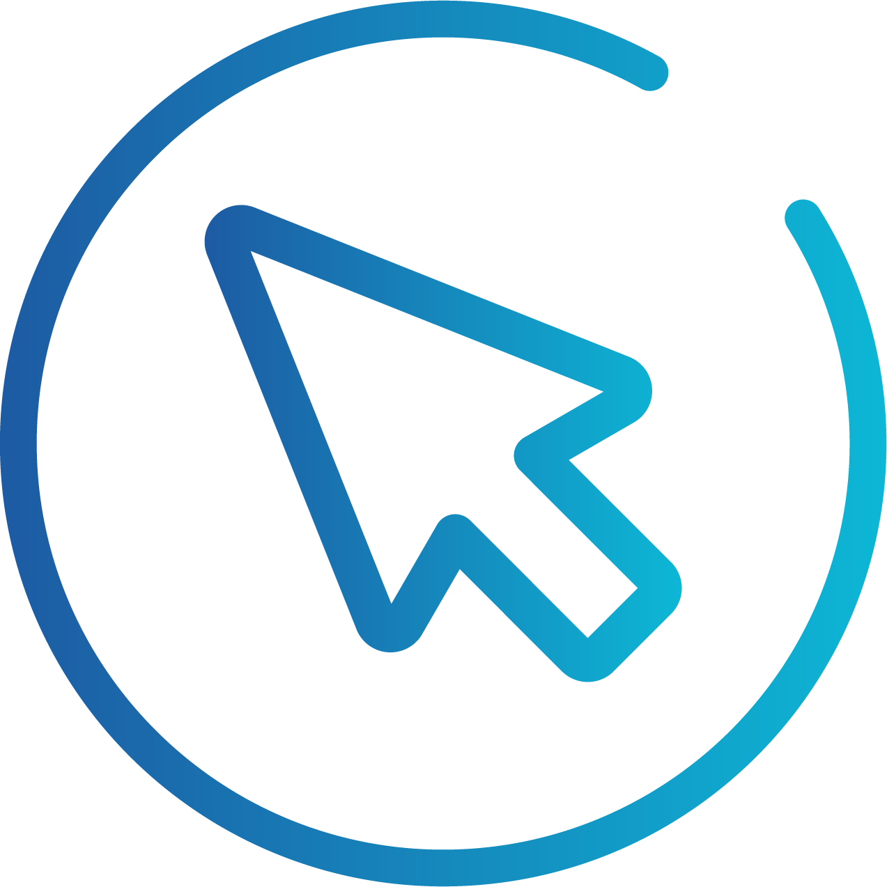 WebDesign_Icon_BWDesign.png - Bluewing Digital Bluewing Digital – Cursor clicking button for website navigation, user interaction, and call-to-action